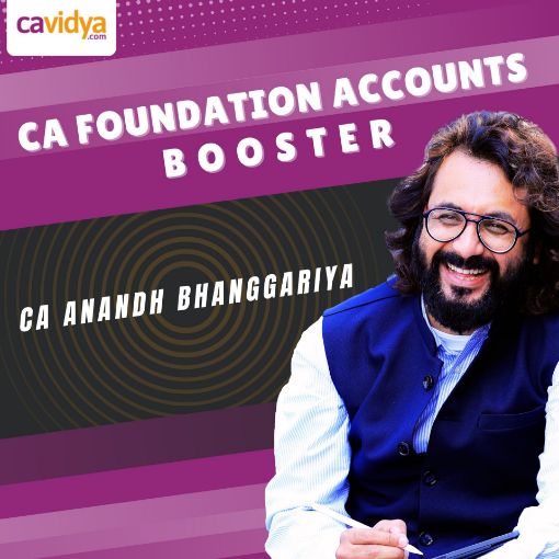 Picture of CA Foundation Accounts Booster